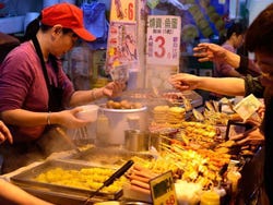 Food stall in Mong Kok